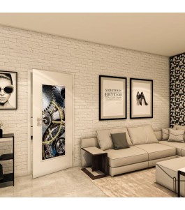 Lichtausschnitt - Fotoprint Model 215 - modernes Zuhause