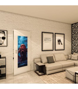 Lichtausschnitt - Fotoprint Model 232 - modernes Zuhause