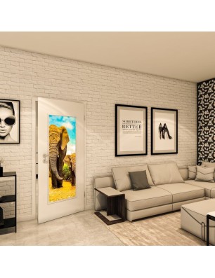 Lichtausschnitt - Fotoprint Model 233 - modernes Zuhause