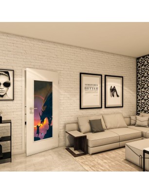 Lichtausschnitt - Fotoprint Model 243 - modernes Zuhause