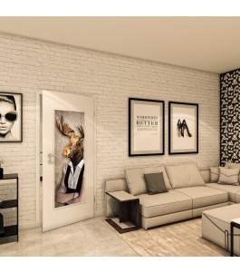 Lichtausschnitt - Fotoprint Model 251 - modernes Zuhause