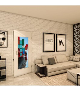Lichtausschnitt - Fotoprint Model 264 - modernes Zuhause