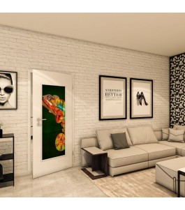Lichtausschnitt - Fotoprint Model 296 - modernes Zuhause