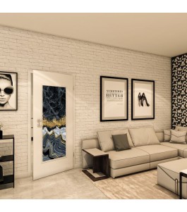 Lichtausschnitt - Fotoprint Model 309 - modernes Zuhause