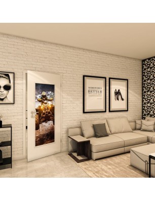 Lichtausschnitt - Fotoprint Model 326 - modernes Zuhause