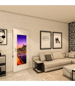 Lichtausschnitt - Fotoprint Model 329 - modernes Zuhause