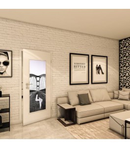 Lichtausschnitt - Fotoprint Model 330 - modernes Zuhause