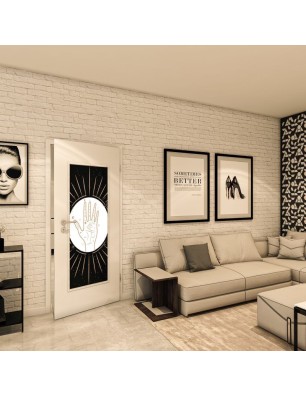 Lichtausschnitt - Fotoprint Model 343 - modernes Zuhause