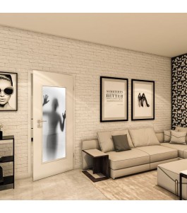 Lichtausschnitt - Fotoprint Model 355 - modernes Zuhause