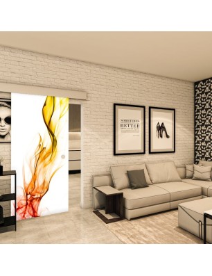 Glasschiebetür ECO-LINE - Fotoprint Model 2-modernes Zuhause