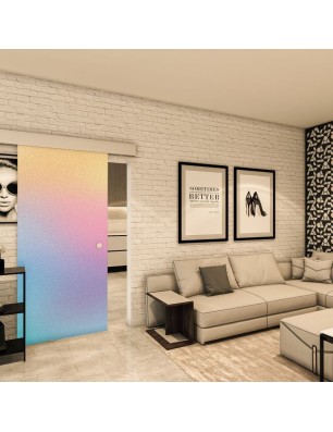 Glasschiebetür ECO-LINE - Fotoprint Model 8-modernes Zuhause