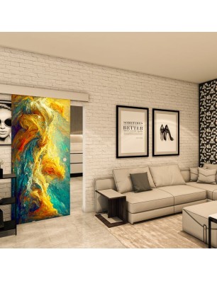 Glasschiebetür ECO-LINE - Fotoprint Model 9-modernes Zuhause