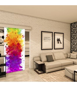 Glasschiebetür ECO-LINE - Fotoprint Model 17
