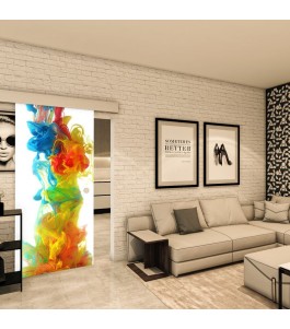 Glasschiebetür ECO-LINE - Fotoprint Model 20