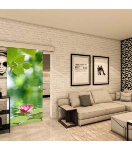 Glasschiebetür ECO-LINE - Fotoprint Model 42