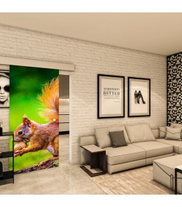 Glasschiebetür ECO-LINE - Fotoprint Model 246