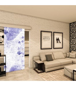 Glasschiebetür ECO-LINE - Fotoprint Model 257