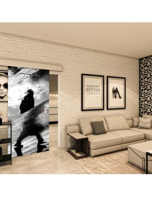 Glasschiebetür ECO-LINE - Fotoprint Model 271