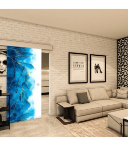 Glasschiebetür ECO-LINE - Fotoprint Model 301