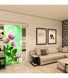 Glasschiebetür ECO-LINE - Fotoprint Model 307