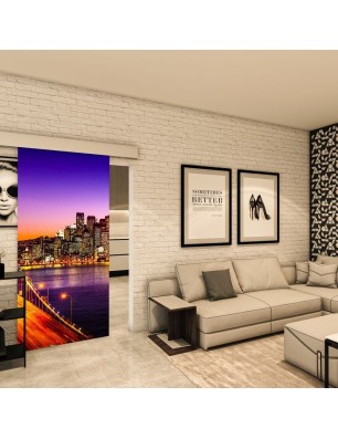 Glasschiebetür ECO-LINE - Fotoprint Model 329