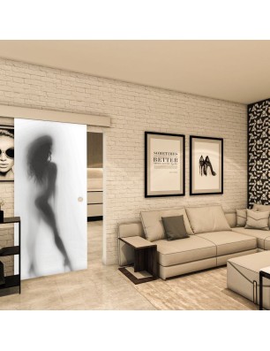 Glasschiebetür ECO-LINE - Fotoprint Model 356