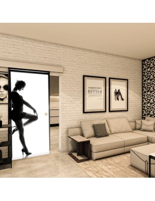 Glasschiebetür ECO-LINE - Fotoprint Model 359