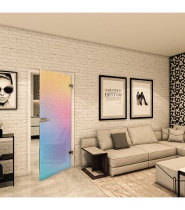 Ganzglastür - Fotoprint Model 8 für ein modernes Zuhause