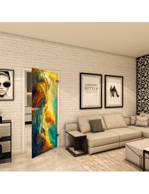 Ganzglastür - Fotoprint Model 9 für ein modernes Zuhause