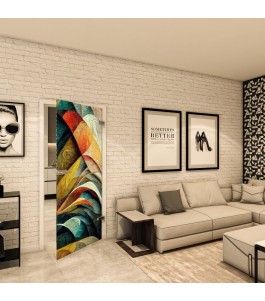 Ganzglastür - Fotoprint Model 13 für ein modernes Zuhause