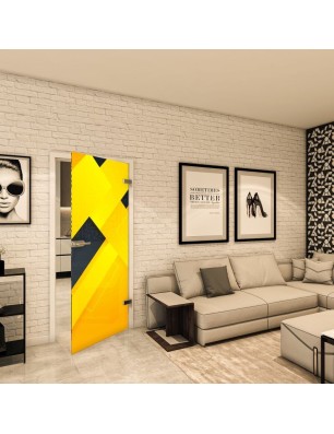 Ganzglastür - Fotoprint Model 15 für ein modernes Zuhause