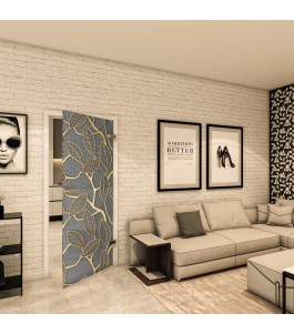 Ganzglastür - Fotoprint Model 18 für ein modernes Zuhause