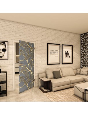 Ganzglastür - Fotoprint Model 18 für ein modernes Zuhause