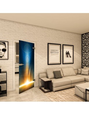 Ganzglastür - Fotoprint Model 28 für ein modernes Zuhause