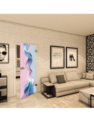 Ganzglastür - Fotoprint Model 34 für ein modernes Zuhause