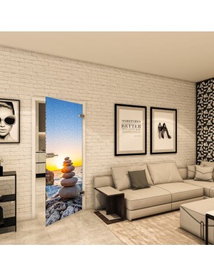 Ganzglastür - Fotoprint Model 36 für ein modernes Zuhause