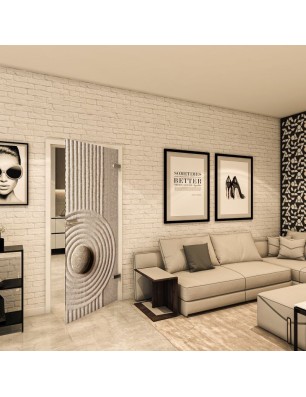 Ganzglastür - Fotoprint Model 39 für ein modernes Zuhause