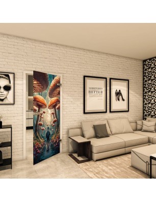 Ganzglastür - Fotoprint Model 83 für ein modernes Zuhause