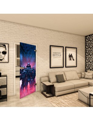 Ganzglastür - Fotoprint Model 89 für ein modernes Zuhause