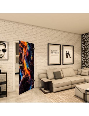 Ganzglastür - Fotoprint Model 98 für ein modernes Zuhause