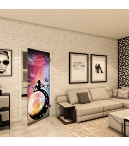 Ganzglastür - Fotoprint Model 105 für ein modernes Zuhause