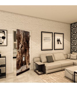 Ganzglastür - Fotoprint Model 106 für ein modernes Zuhause