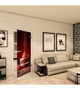 Ganzglastür - Fotoprint Model 116 für ein modernes Zuhause