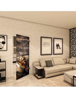 Ganzglastür - Fotoprint Model 117 für ein modernes Zuhause