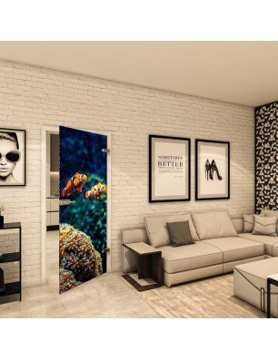 Ganzglastür - Fotoprint Model 123 für ein modernes Zuhause