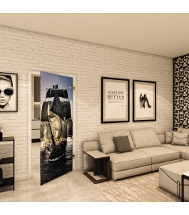 Ganzglastür - Fotoprint Model 140 für ein modernes Zuhause