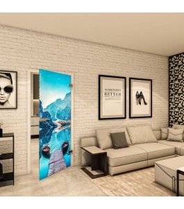 Ganzglastür - Fotoprint Model 164 für ein modernes Zuhause