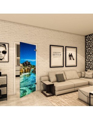 Ganzglastür - Fotoprint Model 168 für ein modernes Zuhause