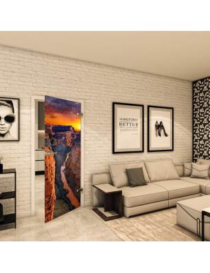 Ganzglastür - Fotoprint Model 171 für ein modernes Zuhause