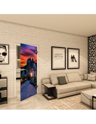 Ganzglastür - Fotoprint Model 174 für ein modernes Zuhause